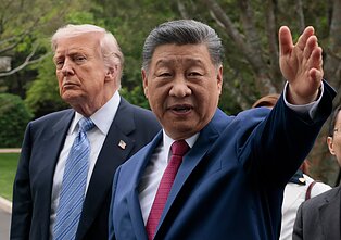 Donaldas Trumpas ir Xi Jinpingas