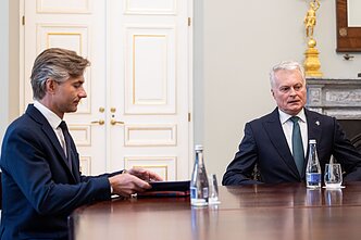 Kęstutis Budrys ir Gitanas Nausėda