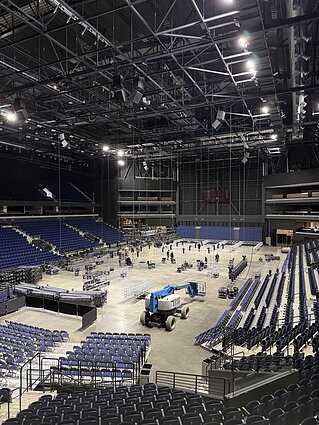 Vilniaus arena jau ruošiama „Operos fantomo“ parodymams