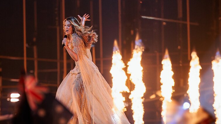 Eurovizija 2026. Finalas. Australija. Delta Goodrem – „Eclipse“