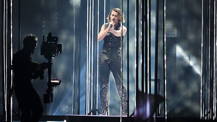 Eurovizija 2026. Finalas. Malta. Aidanas – „Bella“