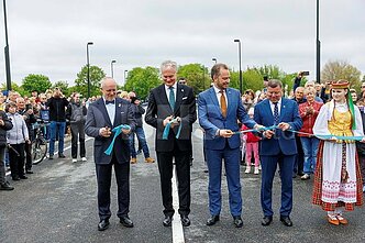 Tilto Kėdainiuose atidarymas. 