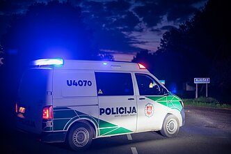 Utenos rajone nukrito dronas