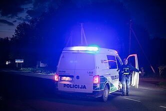 Utenos rajone nukrito dronas