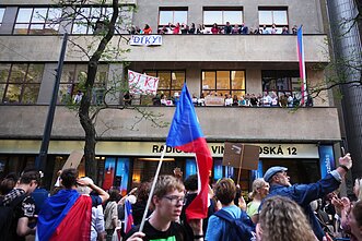 Protestas Prahoje