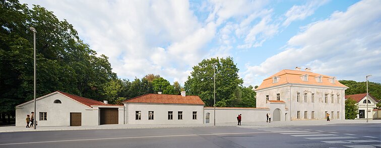 Kirdiejų rūmų atnaujinimo vizualizacijos 