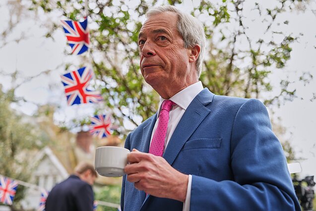 Nigelis Farage`as