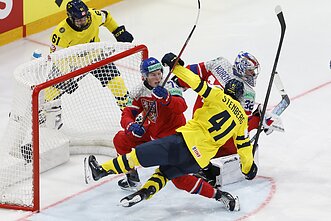 Pasaulio ledo ritulio čempionatas: Švedija – Čekija