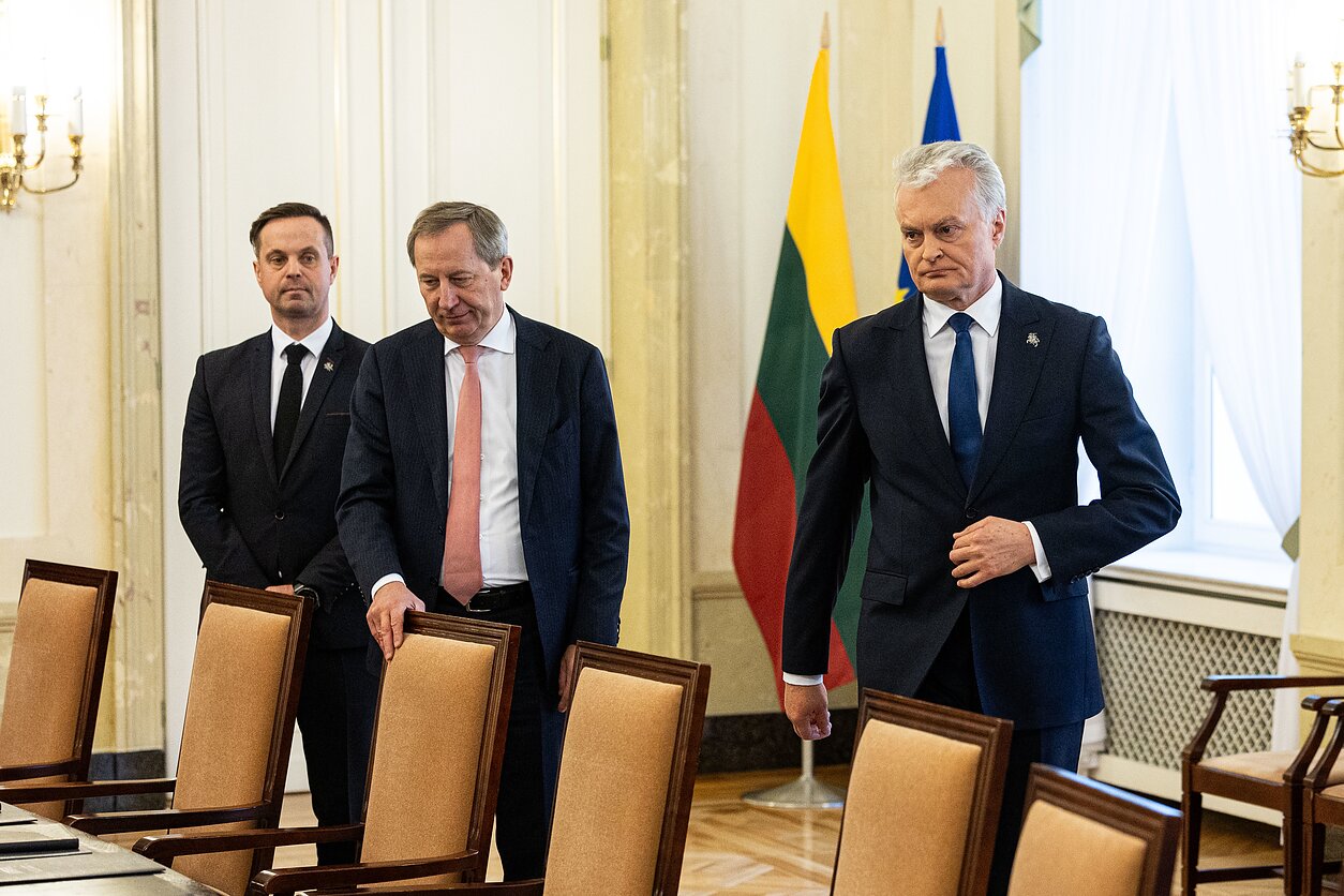 Deividas Matulionis ir Gitanas Nausėda