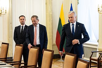 Deividas Matulionis ir Gitanas Nausėda