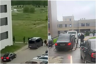 Šalčininkuose – teisėsaugos operacija: liudytojai teigia, pareigūnai išsivedė du žmones