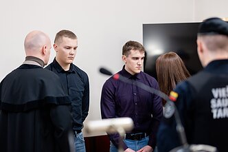 Domo Bareikos ir Donato Bareikos teismo posėdis