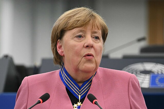 Angela Merkel; Europos Parlamentas