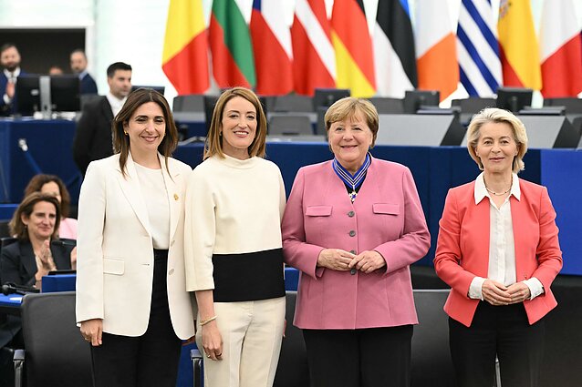 Angela Merkel; Europos Parlamentas