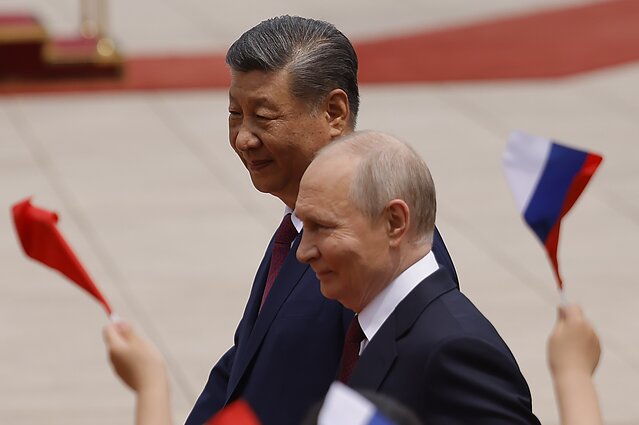 Xi Jinpingas, Vladimiras Putinas