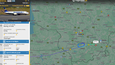 „Ryanair“ orlaivis 