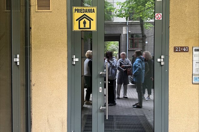 Paskelbus oro pavojų, priedanga Kaštonų g. buvo užrakinta