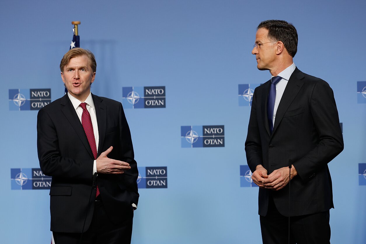 Elbridge`as Colby ir Markas Rutte