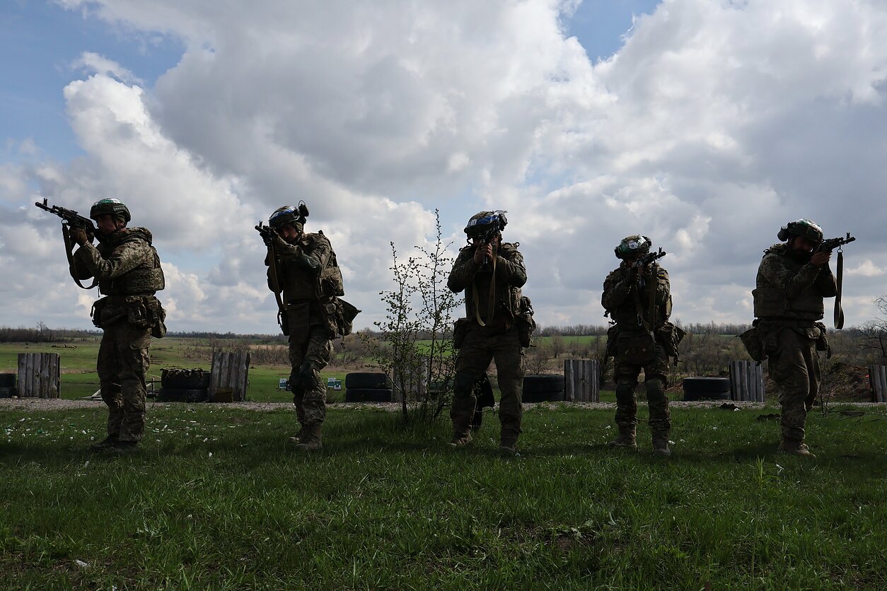 Ukrainos kariuomenės rekrūtai. Asociatyvi nuotr.