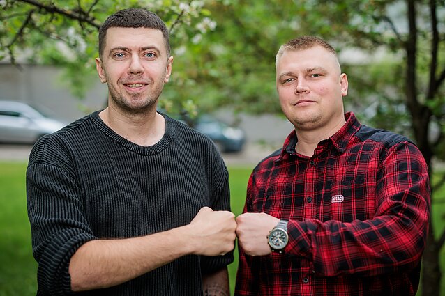 Romanas Černenko ir Kyrylas Baranovas