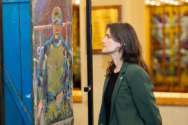 Ukrainos karo veterano paroda „Barkodas ant laiko durų“