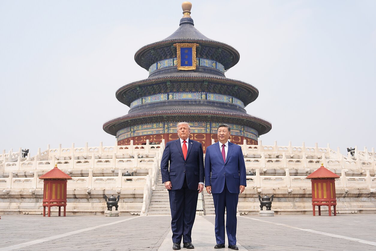 Donaldas Trumpas ir Xi Jinpingas