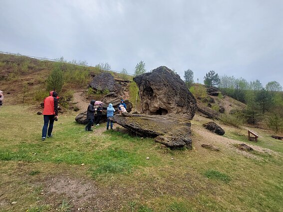 Šeimyniškių atodanga ir konglomerato uola