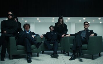 Grupių „Akli“ ir „Mėlyna“ klipo filmavimo akimirka