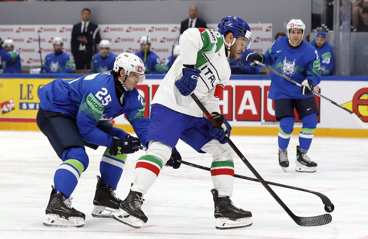 Pasaulio ledo ritulio čempionatas: Slovėnija – Italija 