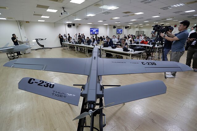 Taivano kovinis dronas C-230 Overkill (Striker)
