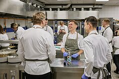 Nacionalinės šefų rinktinės degustacinės vakarienės treniruotė