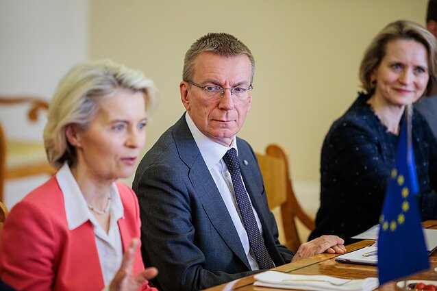 Ursula von der Leyen ir Edgaras Rinkevičius