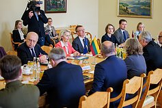  Ursulos von der Leyen ir Baltijos šalių prezidentų susitikimas