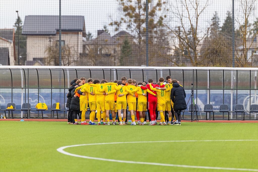 Vaikinų U19 futbolo rinktinė varžysis Baltijos taurės turnyre Latvijoje