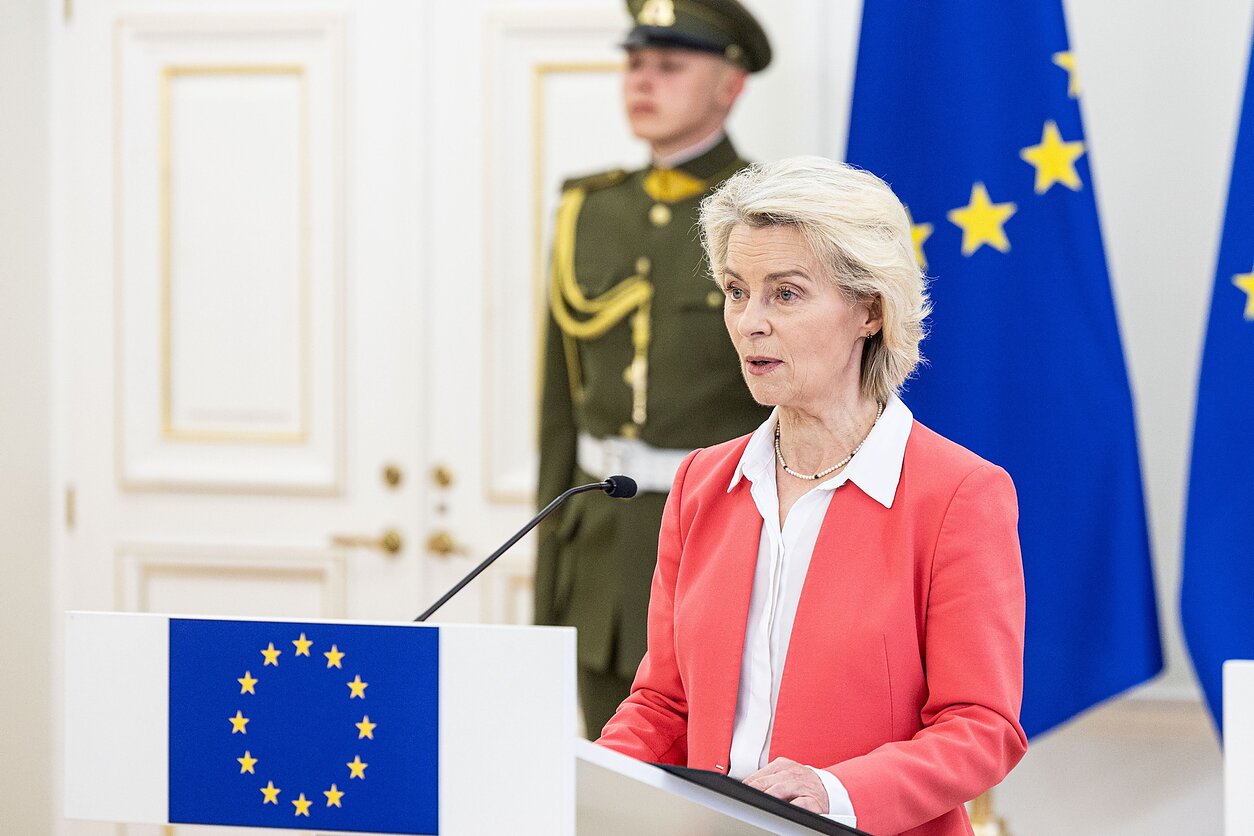  Ursula von der Leyen Vilniuje