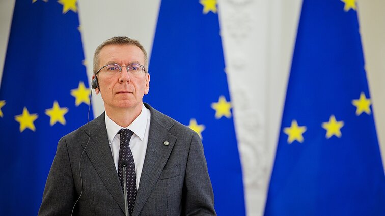 Latvijos prezidentas apie saugumo situaciją Baltijos šalyse: eskalacijos lygmuo kyla