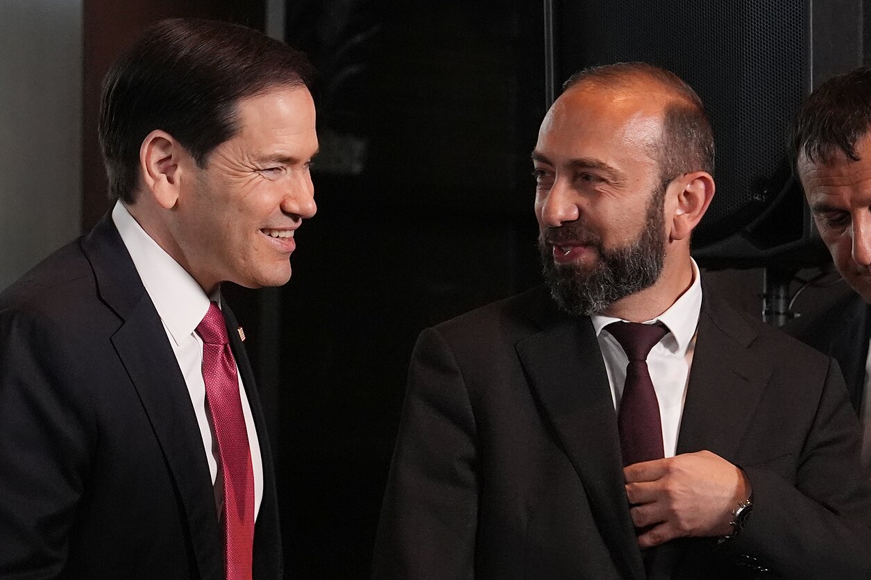 Marco Rubio ir Araratas Mirzojanas Marco Rubio ir Araratas Mirzojanas