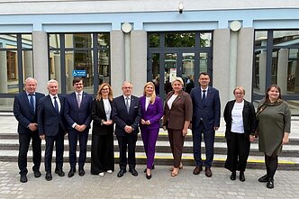 Seimo Švietimo ir mokslo komiteto delegacija lankėsi lietuviškose švietimo įstaigose Lenkijoje