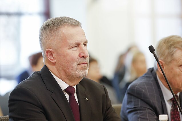 Šiaulių miesto tarybos posėdis. Edvardas Žakaris