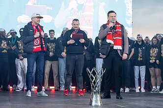 Valdas Benkunskas Vilniaus „Ryto“ pagerbimo šventėje