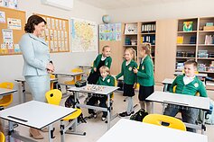 Pirmoji ponia lankosi Klaipėdos Hermano Zudermano gimnazijoje