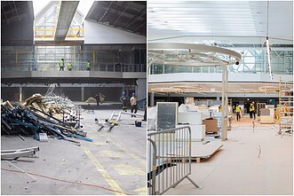 Vilniaus oro uosto senasis išvykimo terminalas 
