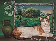 Birutė Kuckaitė. „Mamai“. 2006. Kartonas, aliejus