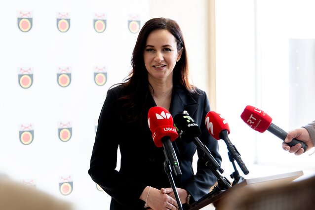 Inga Ruginienė viešėjo Akmenės rajone