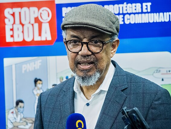 Pasaulio sveikatos organizacijos vadovas Tedros Adanom Gerbrejusus