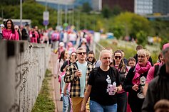 Šaltibarčių festivalyje – rožinis ėjimas