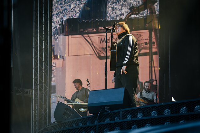 Lewiso Capaldi koncerto akimirka