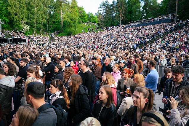 Lewiso Capaldi koncerto akimirka