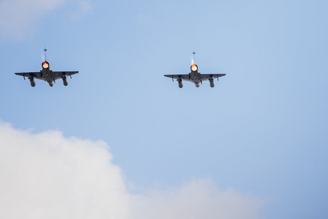NATO naikintuvai Vilniuje
