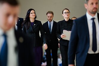Inga Ruginienė ir Julija Svyrydenko 